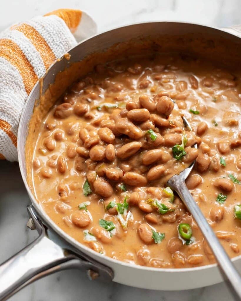 Cheesy Pinto Beans Recipe